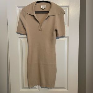 Revolve/Line and Dot Brittany Ribbed Mini Dress in Size Medium